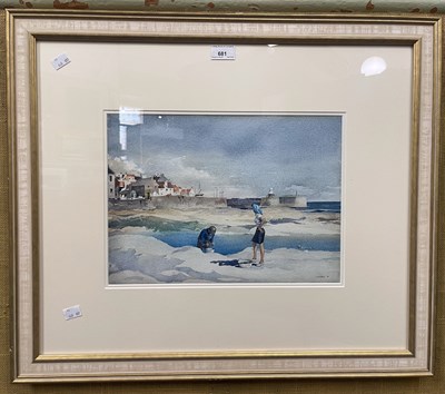 Lot 681 - Peter Miller (20th century) 
Gathering buckies,...
