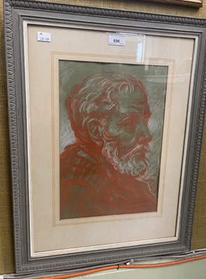 Lot 698 - George Murray (fl.1961-1967) 
Study of an old...