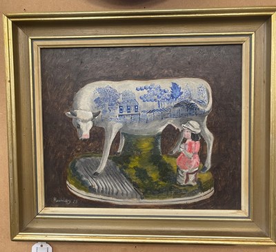 Lot 700 - Huxley (20th century)  
Still life with blue...