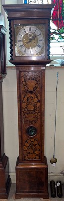 Lot 754A - A late 17th century walnut and marquetry...