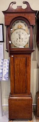 Lot 756 - A 19th century mahogany and boxwood lined...