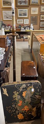 Lot 767 - A small mahogany drop-leaf table, 71cm high x...