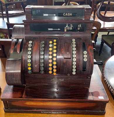 Lot 771 - A vintage National Cash Register till,...