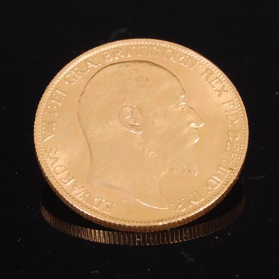 Lot 310 - An Edward VII gold double sovereign, dated 1902.