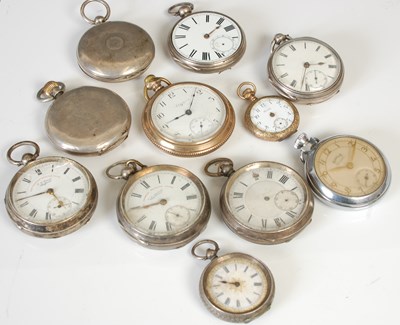 Lot 319J - A collection of eleven assorted pocketwatches...