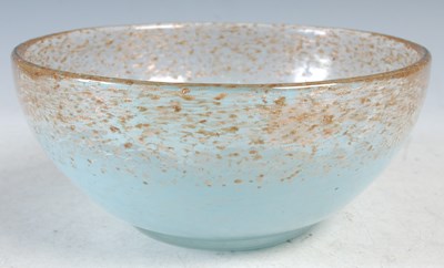 Lot 13 - A Monart glass bowl, shape MA, in the Royal...