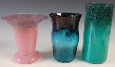 Lot 14 - A group of three pieces of Scottish glassware...