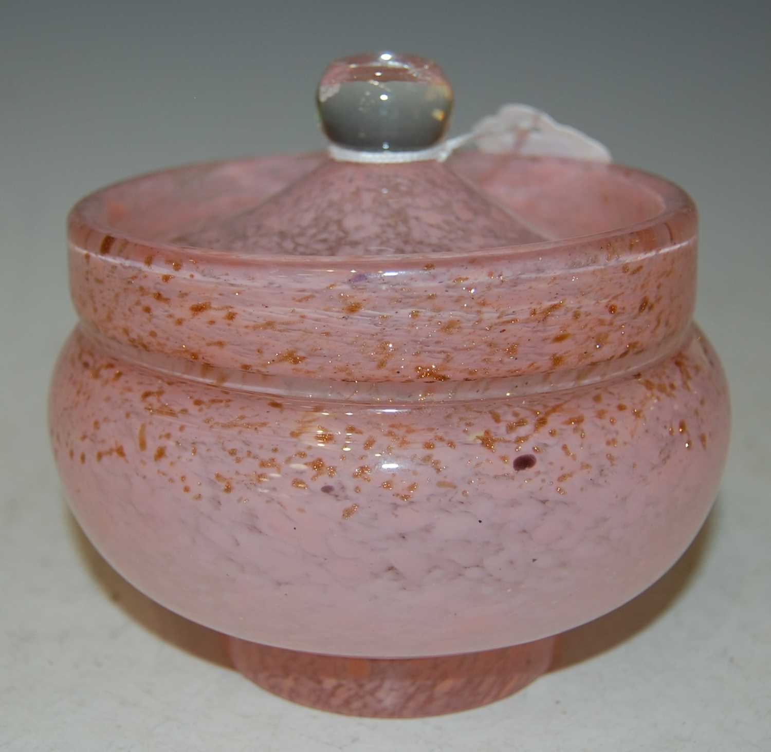 Lot 175 - Attributed to Monart, a circular dressing...