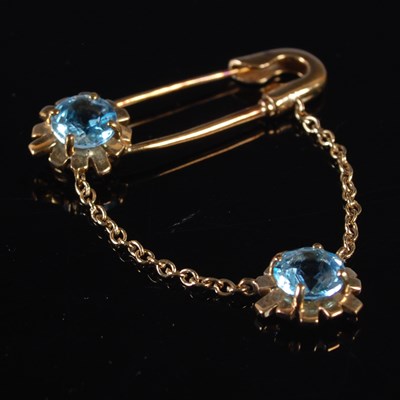 Lot 96 - Zandra Rhodes, a 9ct gold and aquamarine...