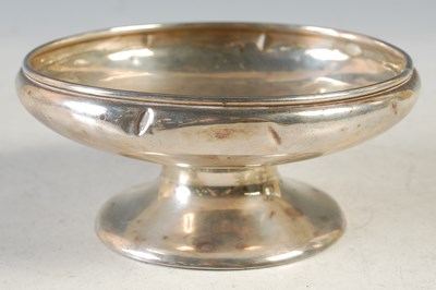 Lot 167 - A silver pedestal bowl, 12.5cm diameter, loaded.