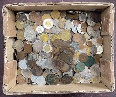 Lot 294 - A large collection of assorted coins of the...