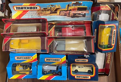 Lot 300 - A box of assorted Matchbox Models, Models of...