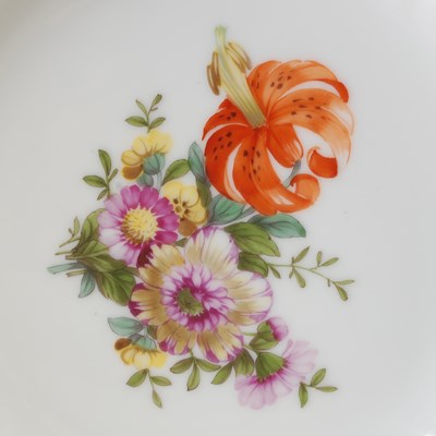 Lot 308 - A pair of Royal Copenhagen soup plates,...