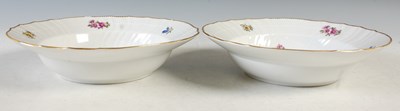 Lot 308 - A pair of Royal Copenhagen soup plates,...