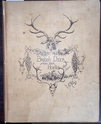 Lot 376 - One Volume, British Deer & Their Horns, by...