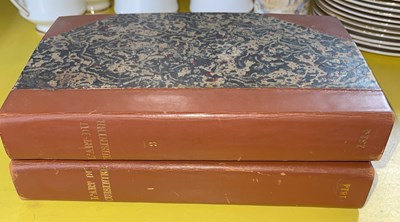 Lot 381 - Two part leather bound volumes L'Art Du...