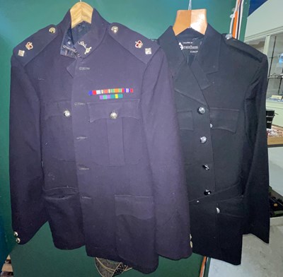 Lot 450 - A Police Officers dress jacket; together with...