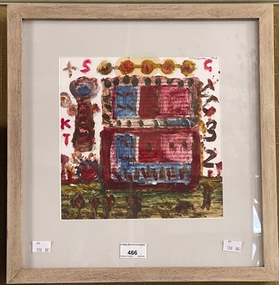 Lot 466 - Alan Davie (Scottish, 1920-2014)  
Untitled OG....