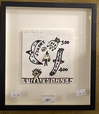 Lot 467 - Alan Davie (Scottish, 1920-2014)  
Sixtet...