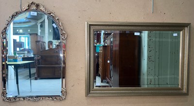 Lot 520 - Two 20th century mirrors to include a...