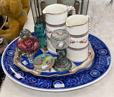 Lot 403A - A collection of ceramics and glass to include...