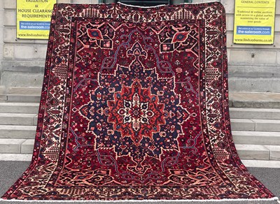 Lot 642 - A Persian Bakhtiari carpet, 20th century, the...