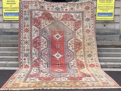 Lot 644 - A Persian rug, 20th century, 451cm x 311cm.