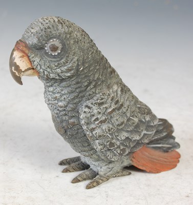 Lot 230A - An early 20th century cold-painted bronze...