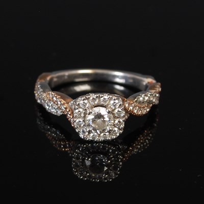 Lot 233B - Neil Lane, a white metal and diamond set...