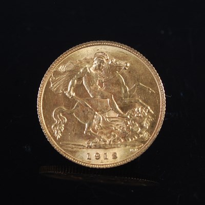 Lot 238 - A George V gold half sovereign dated 1913.