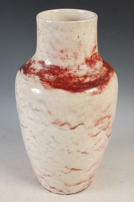 Lot 258 - A Ruskin pottery high-fired Sang De Beouf...
