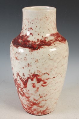 Lot 258 - A Ruskin pottery high-fired Sang De Beouf...