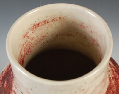 Lot 258 - A Ruskin pottery high-fired Sang De Beouf...