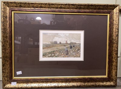 Lot 519C - Wilfred Alfred Gibson (1866-1931)  
Landscape...
