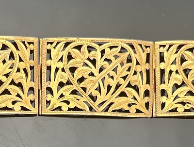 Lot 50 - An early/ mid 20th century Arabian yellow...