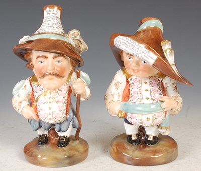 Lot 284 - Two Royal Crown Derby mansion house dwarf...