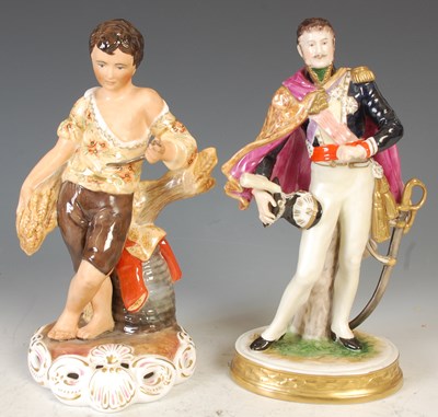 Lot 289 - A Royal Crown Derby porcelain figure of Summer,...