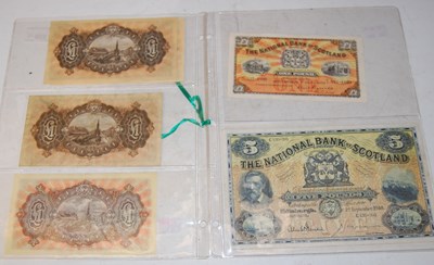 Lot 230 - Banknotes - A group of six The National Bank...