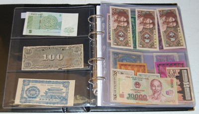 Lot 234 - Banknotes - A folio of various vintage & later...