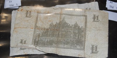 Lot 226 - Banknotes - A collection of four Scottish...