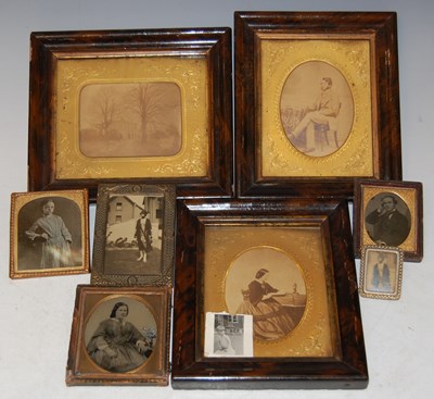 Lot 188 - Early photography interest: a group of various...