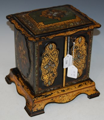 Lot 189 - Royal Interest - A Victorian papier maché...