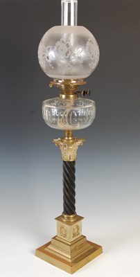 Lot 176 - A late 19th/ early 20th century brass mounted...