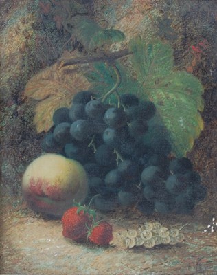 Lot 577 - Oliver Clare (1853-1927) Still life with fruit...