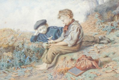 Lot 610 - William Henry Hunt (1790-1864) The bird's nest...