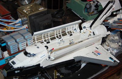 Lot 374 - Two Lego sets: the NASA Space Shuttle...