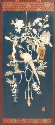 Lot 642 - A late 19th century Japanese lacquer and...