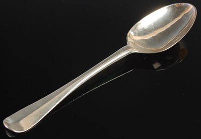 Lot 149 - A Scottish silver Hanoverian pattern...
