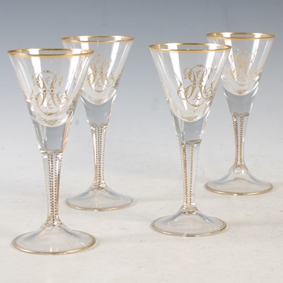 Lot 12 - A set of four late 19th/early 20th century...