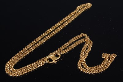 Lot 40 - A Middle Eastern high carat yellow metal...